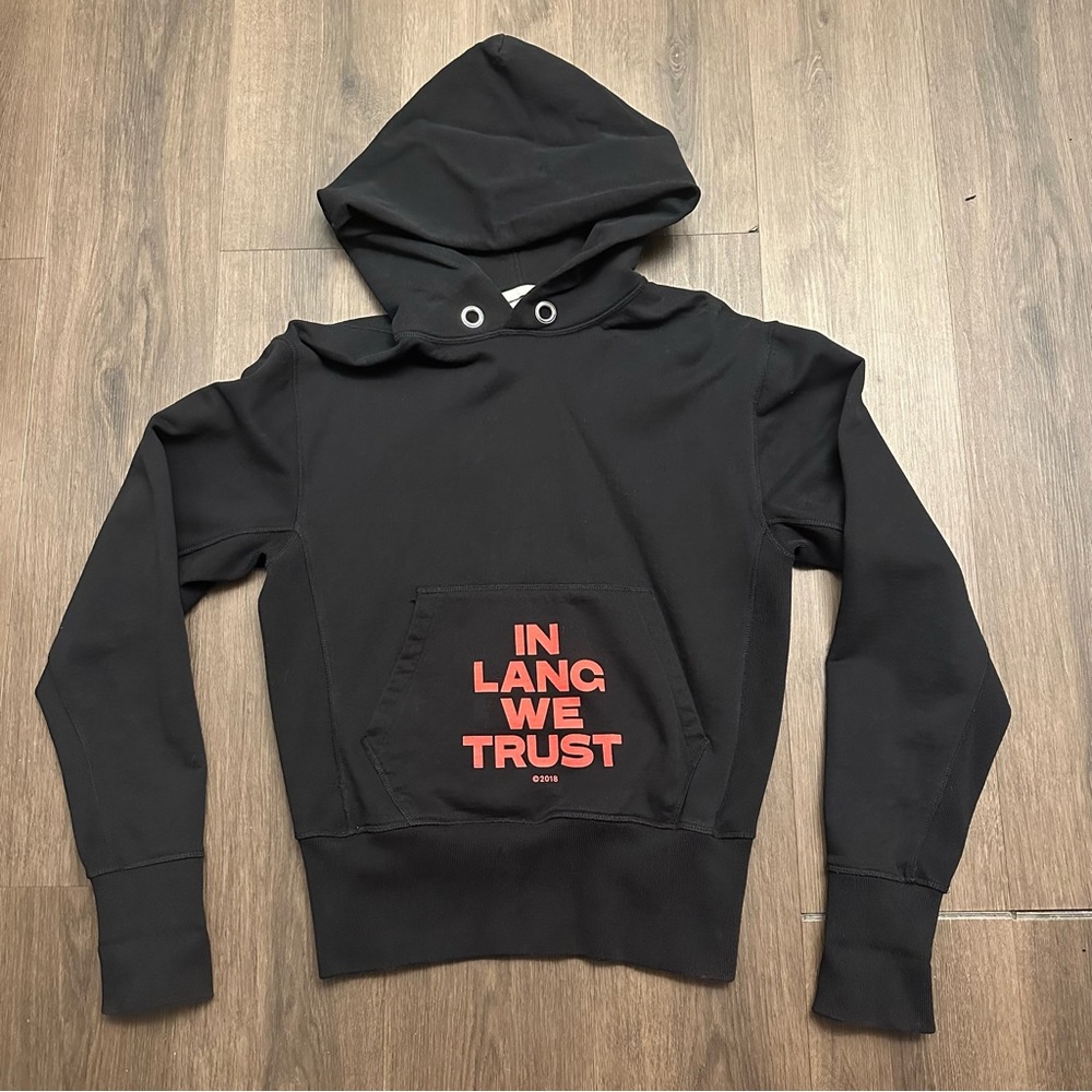 Helmut Lang In Lang We Trust Hoodie